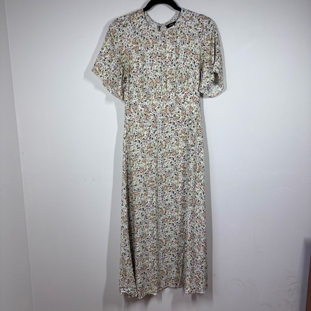 AFRM Womens S Ditsy Floral Dress Cottagecore Peasant Feminine Prairie Romantic